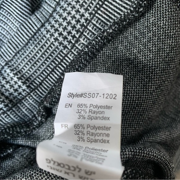 Womens Plaid drawstring trousers Medium - Picture 6 of 8